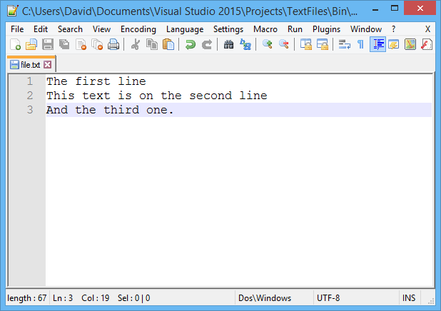 Writing to text files in C# .NET - Files and I/O in C# .NET