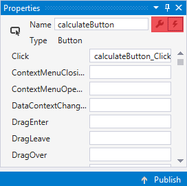 Events in WPF in C# .NET Visual Studio - Form Applications in C# .NET WPF